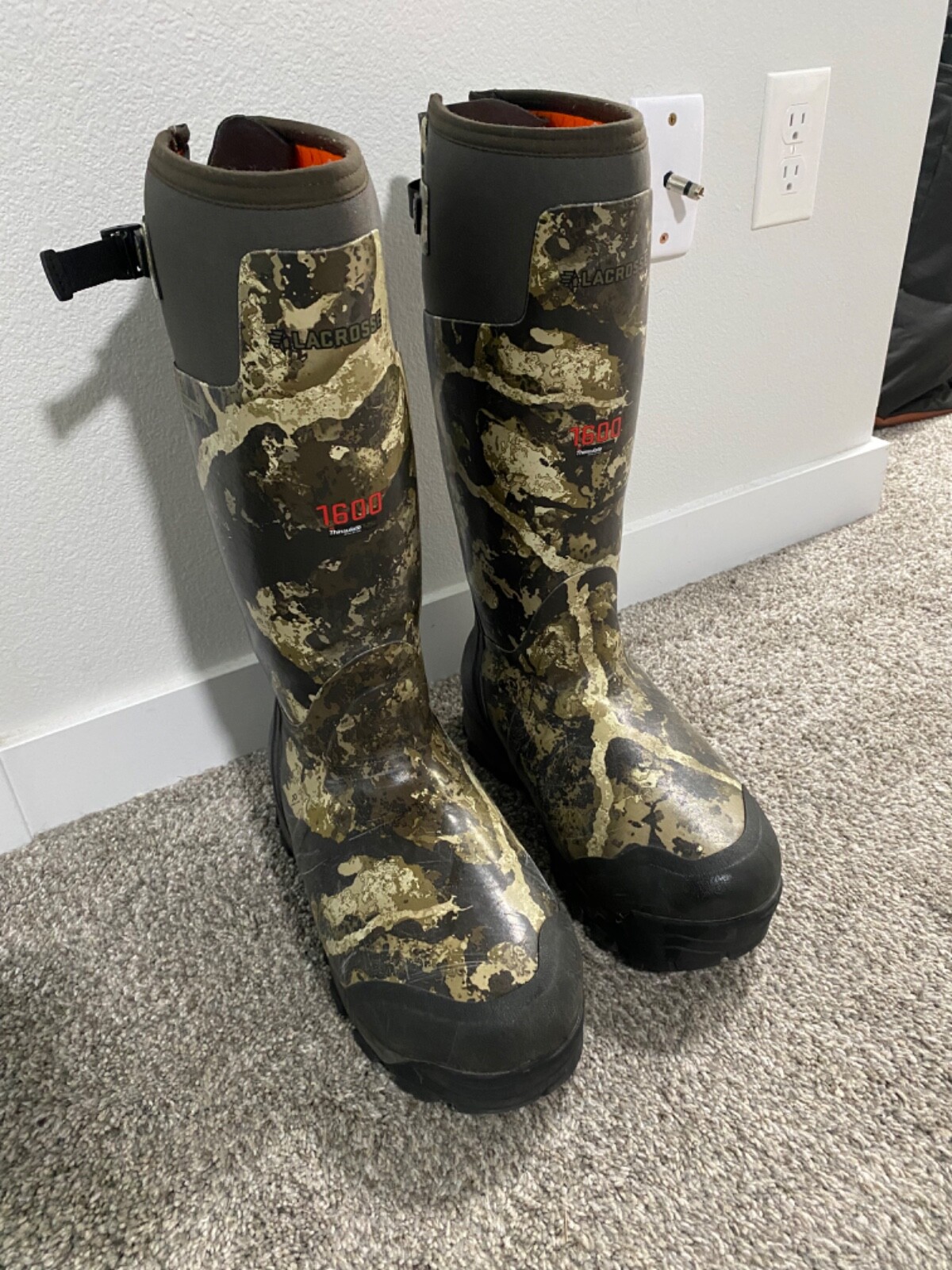 LaCrosse Mens Alphaburly Pro 18in 1600G First Lite Cipher Hunting Boots eBay