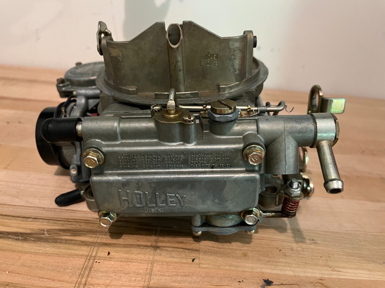 Holley 4160 Series 600 cfm, 4Barrel, Electric Choke Vacuum Secondaries