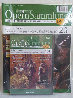 OpernSammlung No. 23 DVD  Händel Julius Caesar mit Begleitheft OVP  