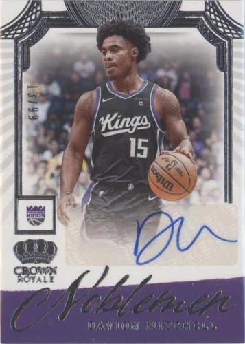 2023-24 Panini Crown Royale - Davion Mitchell #NM-MIT