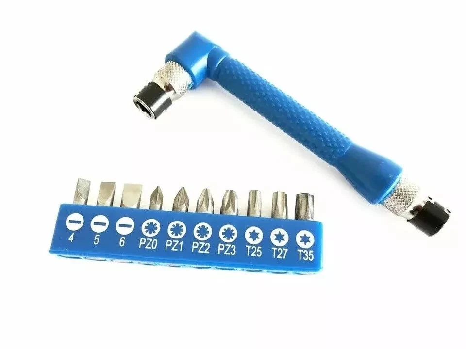 Screwdriver Bit Holder Set 12pce Right Angle - Image 4 of 4