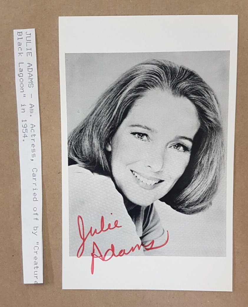 Julie Adams Autograph Photo Movie Actor Film Signed star | eBay