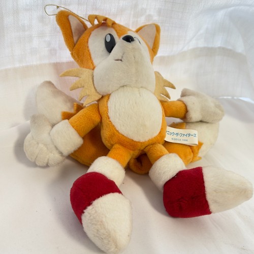 Sonic The Fighters Plush Doll SEGA Sonic the Hedgehog 1997 JAPAN Vintage Tails - Picture 8 of 23