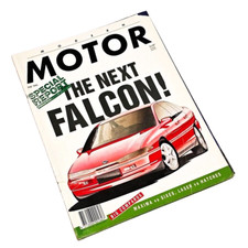 MODERN MOTOR May 1990 - FORD FALCON Porsche Carrera 911 BMW ALPINA Nissan Maxima