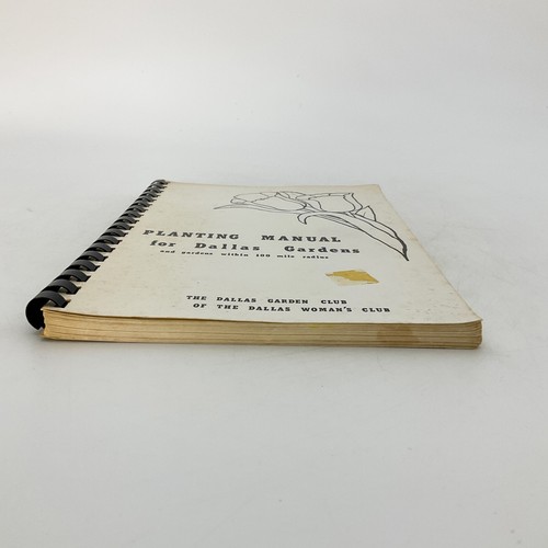 Planting Manual for Dallas Gardens Dallas TX Garden Club Softcover Book 1959 - Imagen 3 de 21