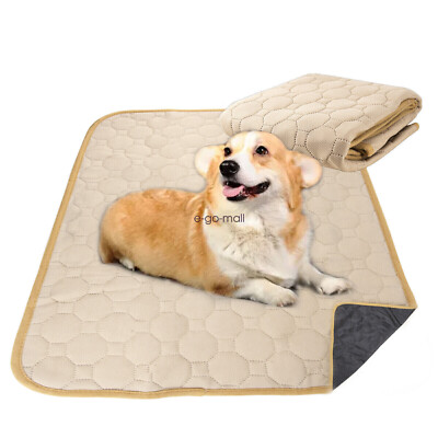 Washable Training Pad RIOUSSI Washable Doggie Pads, Leakproof