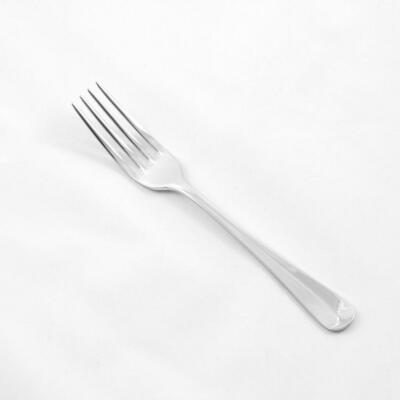 Brandneu Edelstahl Rattail Dessertgabel Made in Sheffield England
