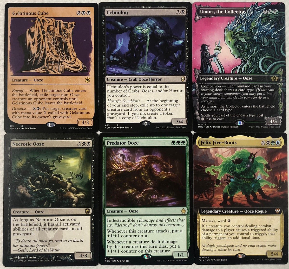 mtg ooze deck commander MTG Set Organizers: 180 cards for organizing your collection by set – The  Adventurer's Press main image 0