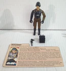 Vintage GI JOE FIGURE 1983 Major Bludd V1 with Card