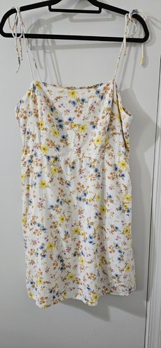Sunflower Linen Blend Lined Dress - Old Navy
