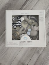 POTTERY BARN KIDS Knit Animal Nursery Mobile Musical Zoo Jungle