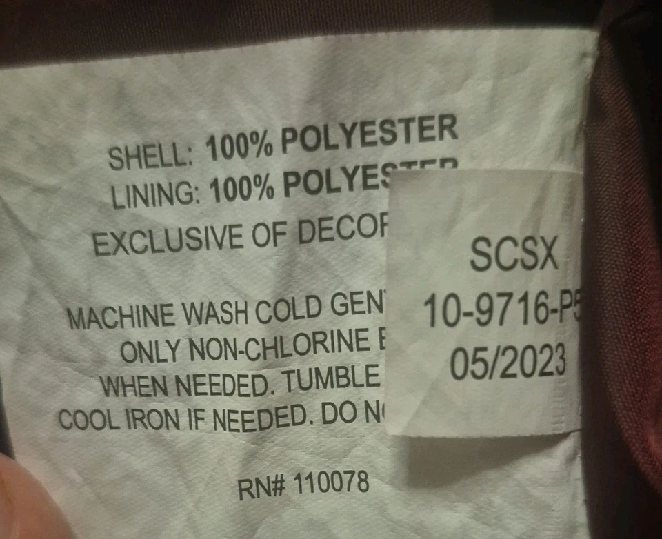 Chaqueta cortavientos para hombre US Polo Assn XL azul marino cremallera completa preppy talla XL Foto 4 de 4
