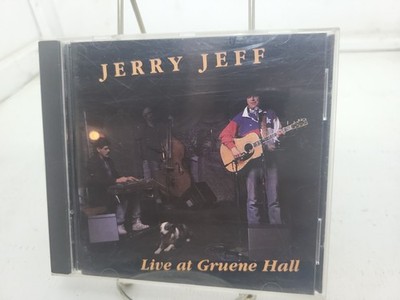 JERRY JEFF WALKER Live at Gruene Hall CD Rykodisc 1989 RCD 10123 Free Fast Ship!