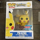 Funko POP! Games Pokémon Pikachu Diamond #842 2021 Fall Convention Exclusive NIB