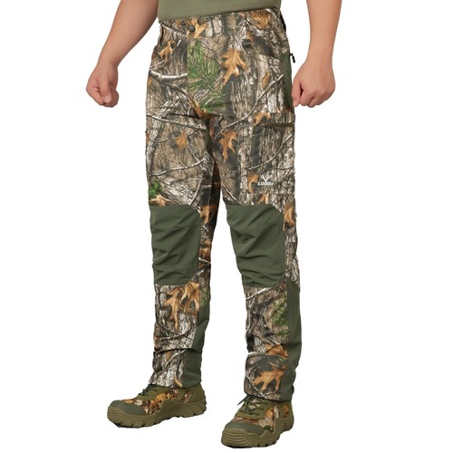 Camo Hunting Pants for Men Ripstop Water-Resistant Mens Camo Turkey Hunting P...