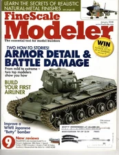 FINE SCALE MODELER: January 2008 ~ Armor Detail & Battle Damage