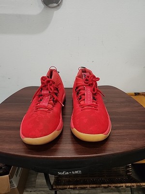 RARE Sz 11 Adidas Dame Lillard IV Red Gum Basketball