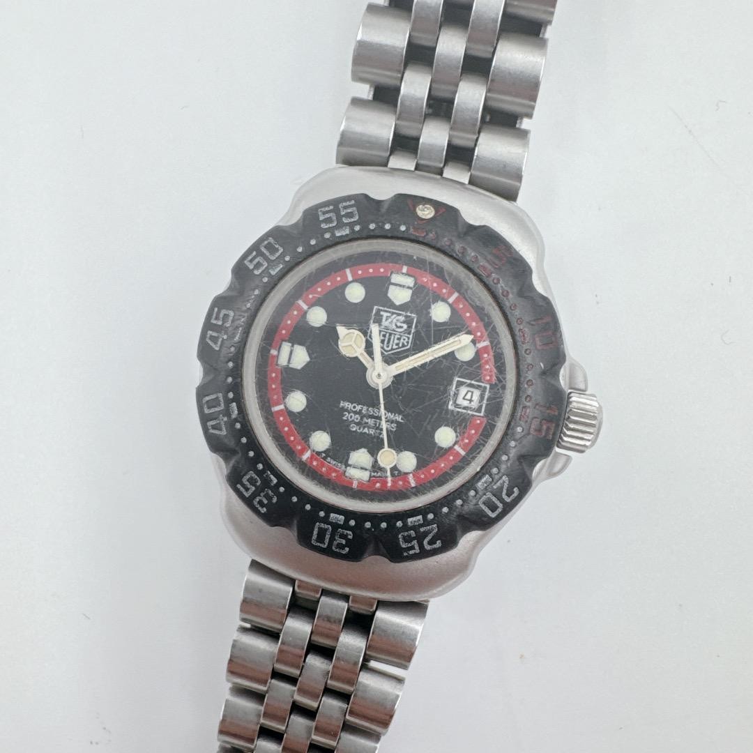 Vintage Tag Heuer Formula 1 Black Professional Watch  