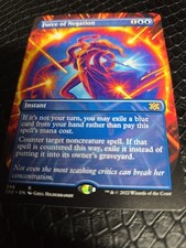 Force of Negation (Borderless) - 346 (Double Masters 2022) - Near Mint NM