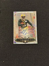 2014 Topps Chrome HA HA CLINTON-DIX Rookie Prizm Refractor Auto RC /15 Packers
