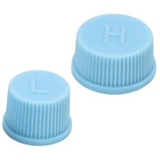 Car A/C Valve Core Caps   Leakproof Replacement for R134a Air Conditioning