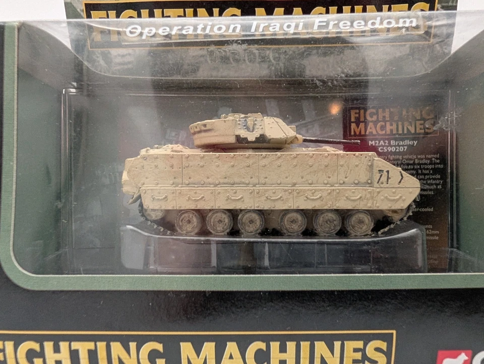 Corgi Fighting Machines Operation Iraqi Freedom, M2A2 Bradley, CS90207, New - Image 2 of 4