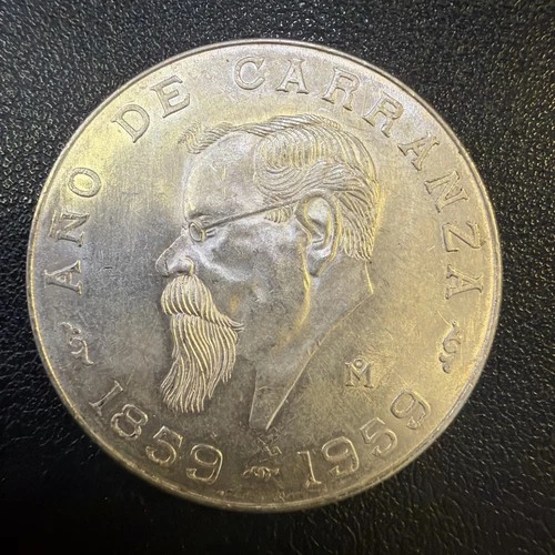 Photo of a 1959 Mexico 5 Pesos Silver from an eBay listing that sold on Jul 17, 2026