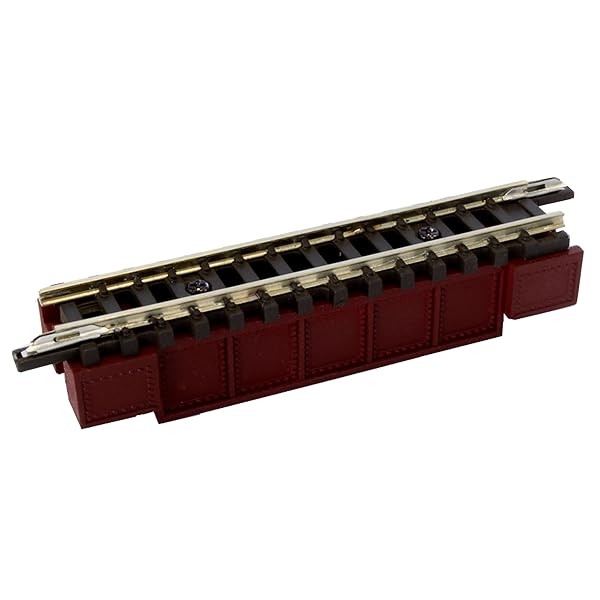 Rokuhan Z Gauge R085 Deck Girder Bridge Short Azuki color Model Railway Supp