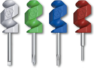 Victorinox Mini-Tools 4 Pieces, Compact, Swiss Made for 84, 85, 91 and 111 Mm Sw