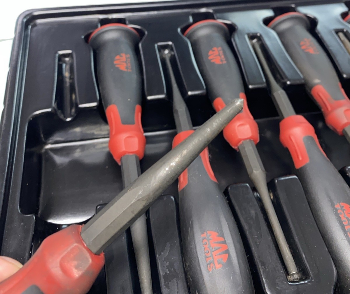 Mac Tools Soft Grip 10pc Punch and Chisel Set PCHG10SB | eBay