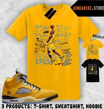 Shirt To Match AJ 5 Tokyo T23 2025 Sneaker Matching Tee MJ 23 Accolades T-Shirt