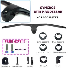 Full Carbon Fibre MTB Integrated Handlebar -20 Stem Length 70 100mm 680-780MM