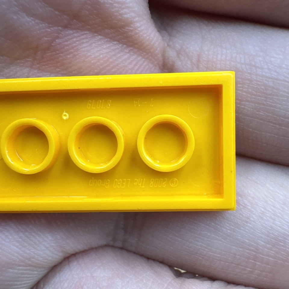 Lego Ideas 21303 Wall-E Azulejo Amarillo Impreso PARED - 4x2 Parte Raro Foto 4 de 4