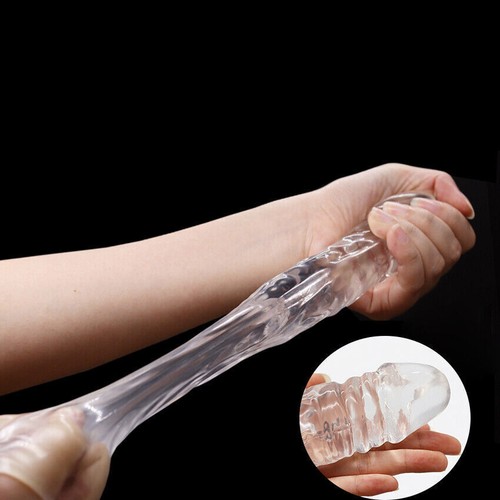 Bigger-Male Penis Extender Enlarge Enhancer Extension Sheath Sleeve Girth Condom - Picture 6 of 33