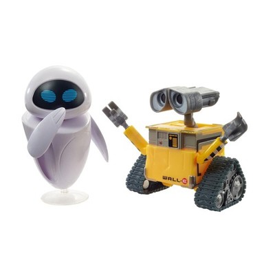 Wall-E & Eve Figuren 2er Set Disney Roboter Wall-E & Eve Mattel