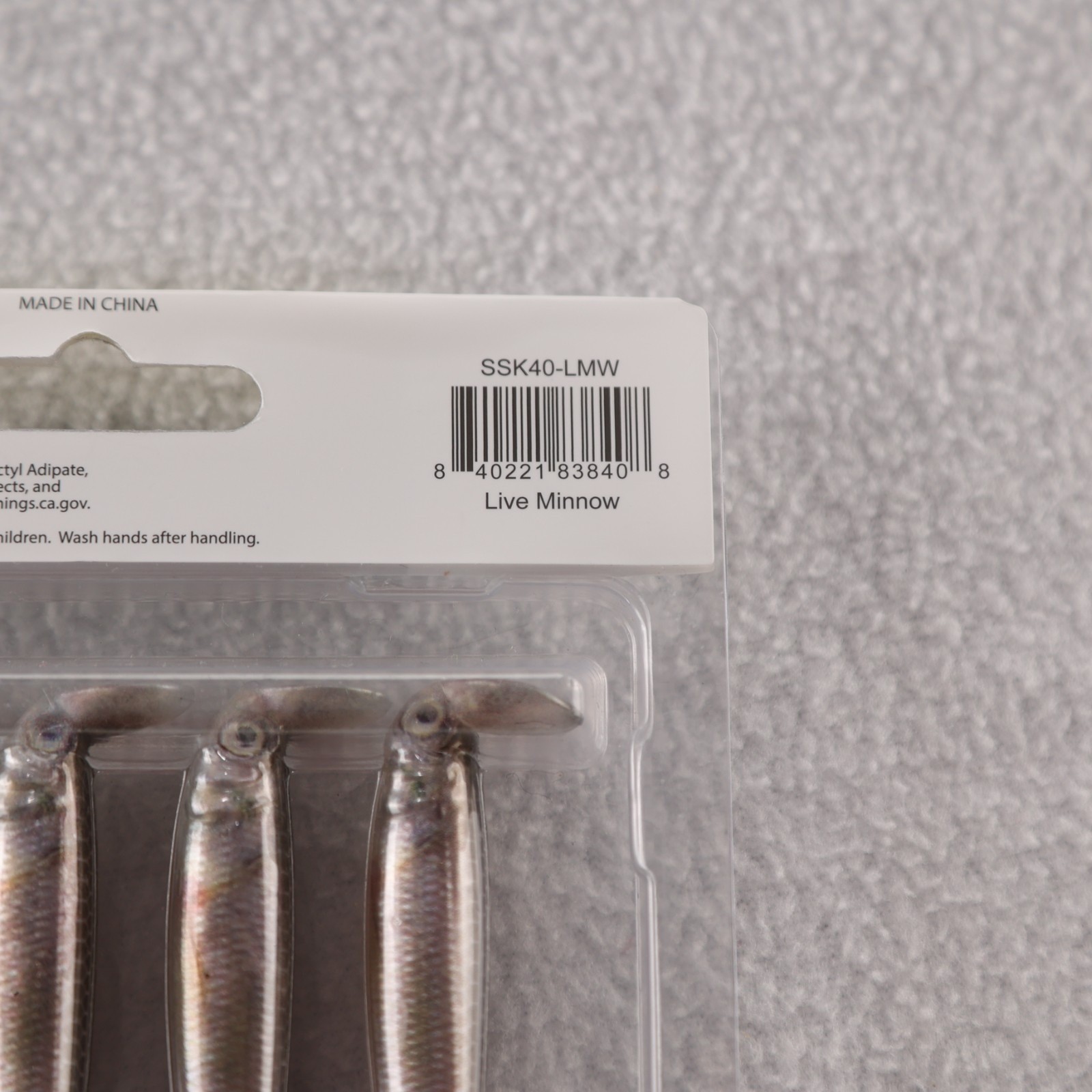 Lot of 5 6th Sense Masterclass Strobe 4.0 Shaker Swimbait Live Minnow 5pk - Image 4