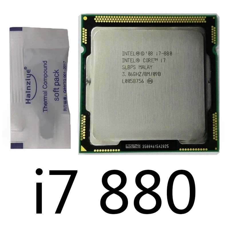 Intel Core i7 Quad Core i7-880 8MB LGA1156 CPU Processor