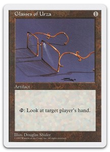 Glasses of Urza - Fifth Edition - Magic: The Gathering