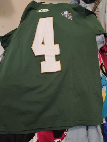 Green Bay Packers Majestic T-Shirt Unisex Medium FAVRE #4 Hall Of Fame Green - Picture 7 of 12