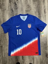 Christian Pulisic USMNT Soccer Nike DriFit ADV Away 2024 Jersey Sz XL FJ4264-417