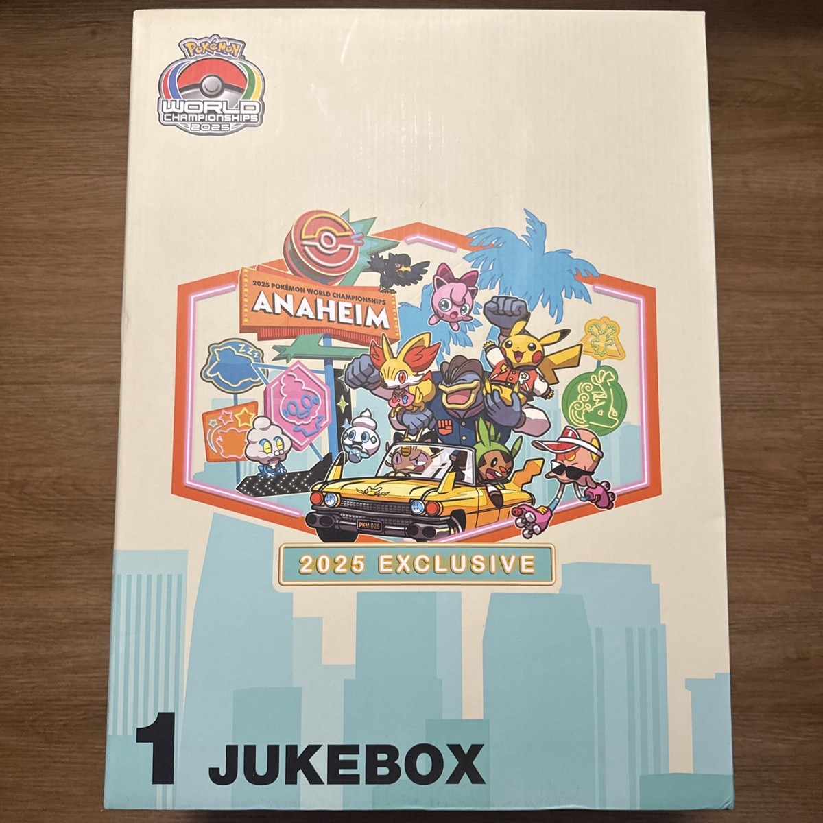 WCS 2025 アナハイム ジュークボックス Pokemon Center World Championship 2025 Jukebox - Anaheim - New IN