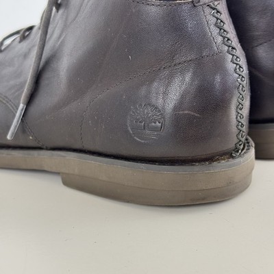 Timberland Yorkdale Brown Leather Lace Up Chukka Boots Mens 11‎ A24AZ Ortholite Timberland Yorkdale Brown Leather Lace Up Chukka Boots A24AZ  main image 4