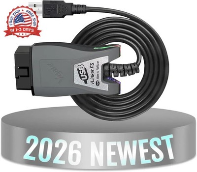 Vgate vLinker FS USB OBD2 to USB Car Diagnostic Tool Code Reader for FORScan OBD