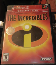 Tested PS2 THE INCREDIBLES GREATEST HITS Game Working PLAYSTATION 2 COMPLETE CIB