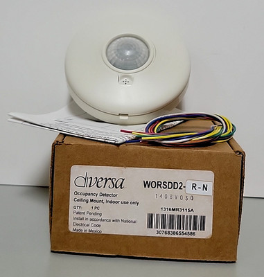 Diversa WORSDD2-R-N Dual-Tech Ceiling Occupancy Sensor NEW