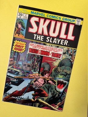 Skull the Slayer #1 KEY 1st app. of Skull the Slayer Wolfman Marvel Comics 1975