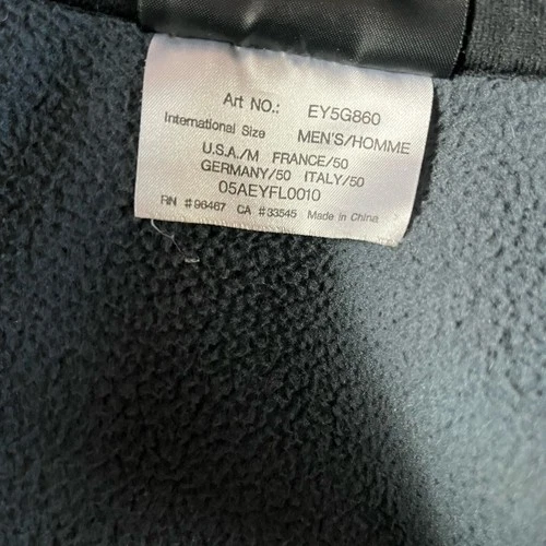 Phenix Softshell Jacket Mens Medium Black Aerothermo Fleece Lined EY5G860 image 4