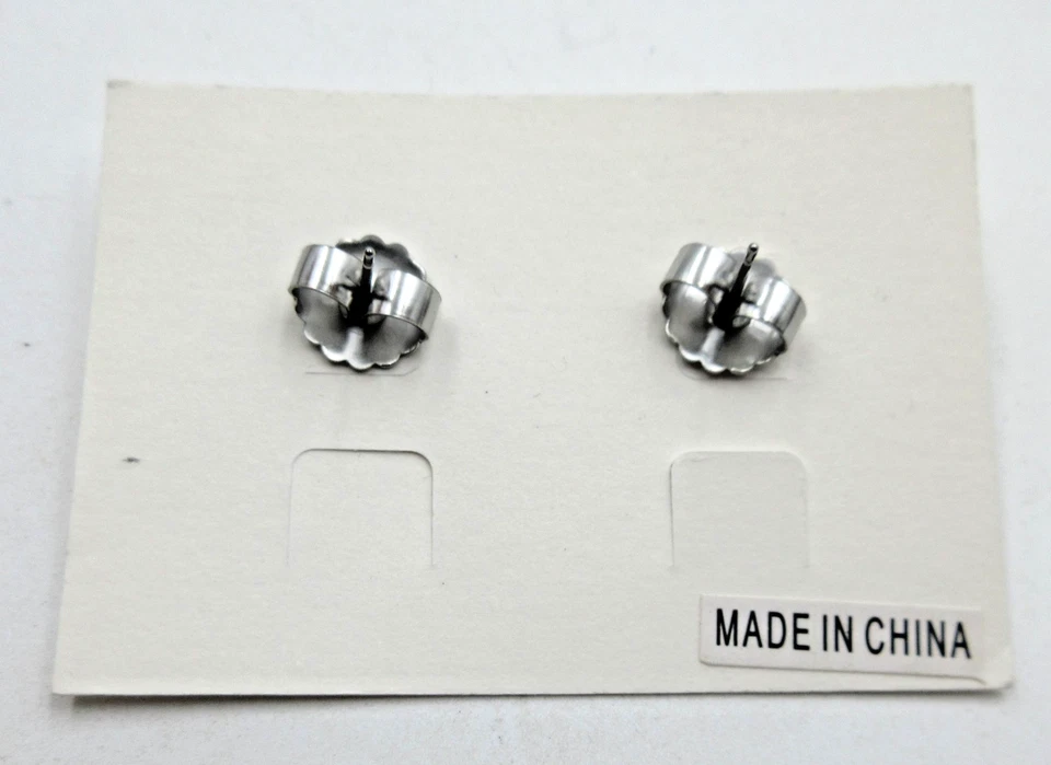 NOVO ASSINADO ls LIA SOPHIA preto esmalte claro strass tom dourado brincos - Imagem 2 de 2