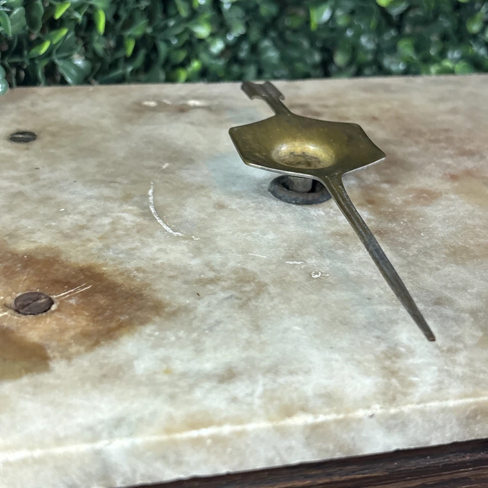 BALANZA BOTICARIO VINTAGE MADERA MÁRMOL LATÓN PENNA&NYC Foto 4 de 4