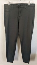 Liverpool Pants Womens Size 14/32 Dark Green Skinny Stretch Casual
